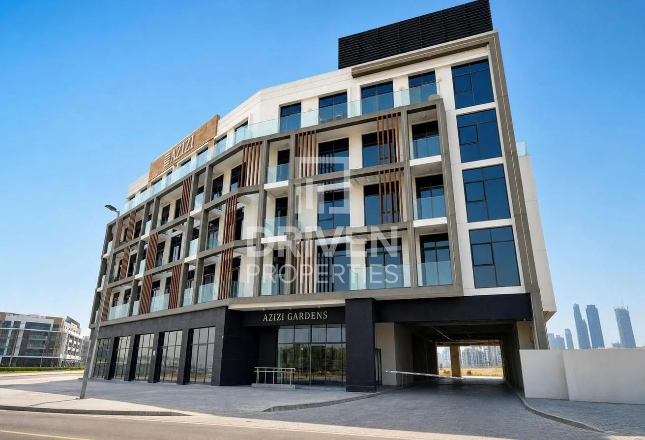Azizi Gardens apartment for sale: the Azizi Gardens building on Meydan Avenue, Dubai